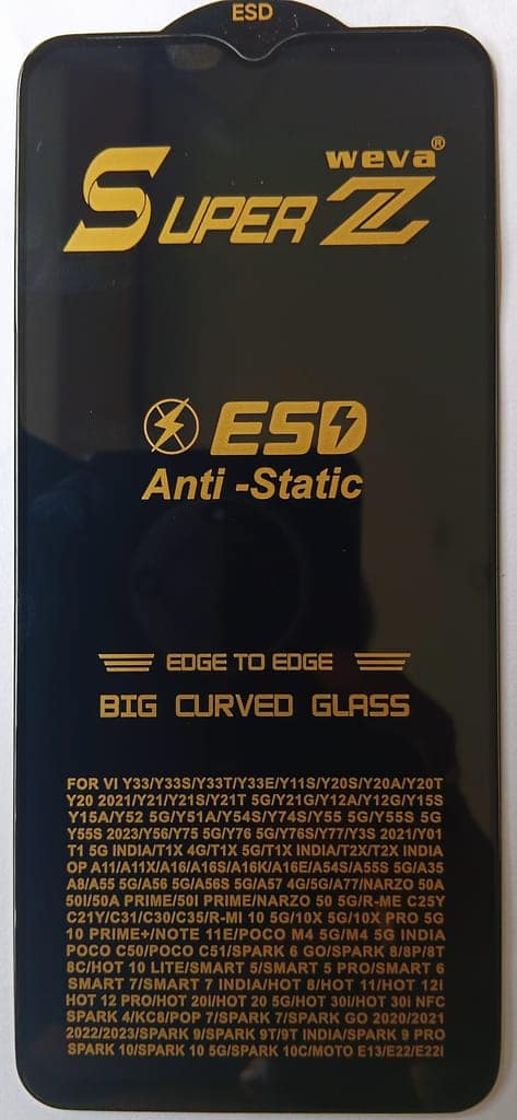 HD Tempered Glass for (Vivo Y33) view 2