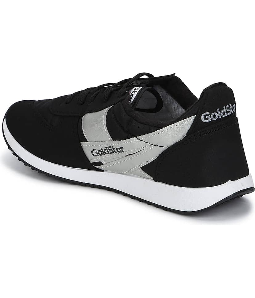 GOLDSTAR Outdoor Black Casual Shoes view 2