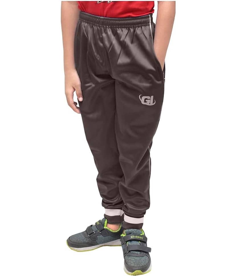 Goodluck Pack of 1 Boys Polyester Trackpant ( Brown )