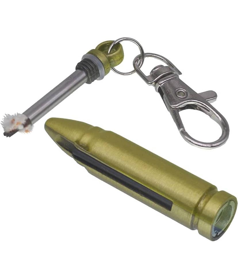 JMALL - Dark Green Brass Cigarette Lighter ( Pack of 1 ) view 2