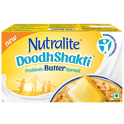 Nutralite DoodhShakti Probiotic Butter Spread - Salted, Supports Gut Health, 500 g
