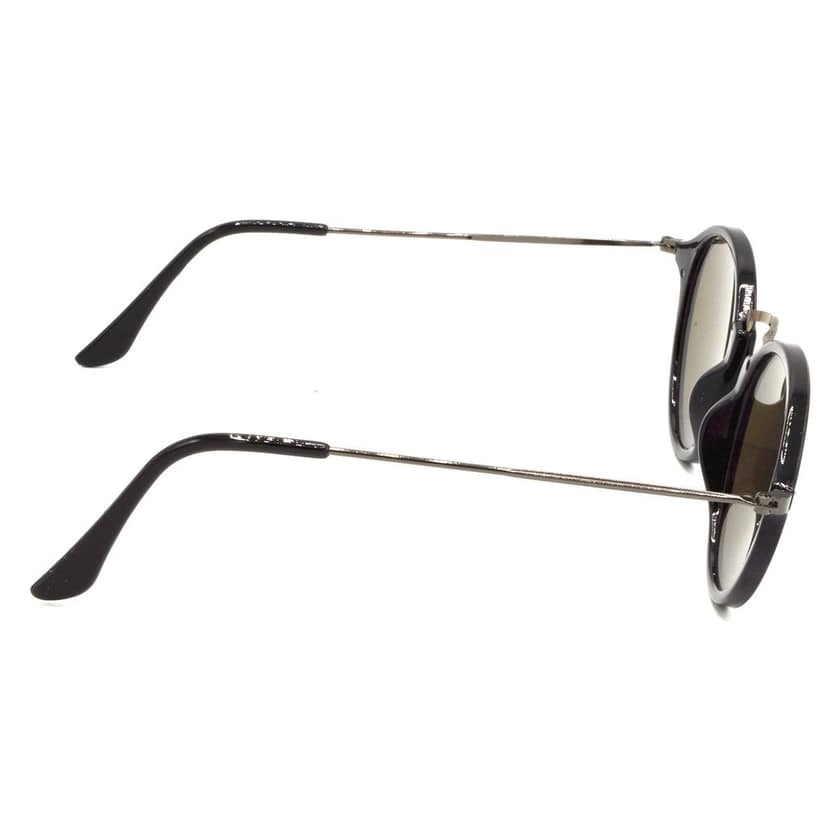 Hrinkar Violet Round Glasses Grey Frame Best Goggles for Men & Women - HRS429-BK-GRY-BU view 3