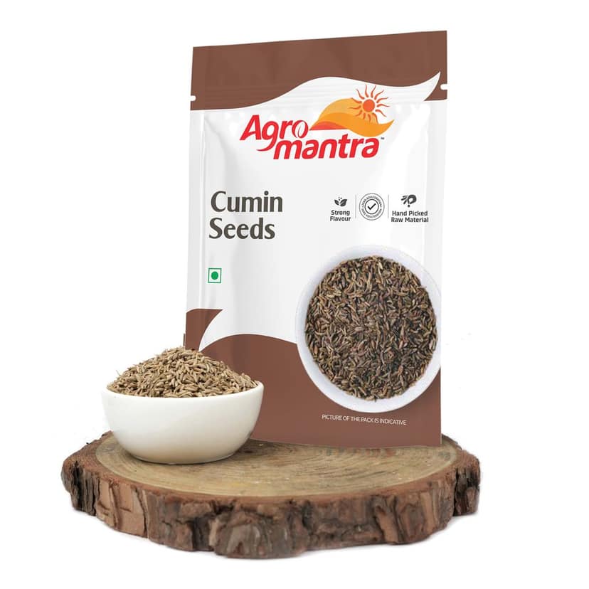 Agro Mantra Cumin Seeds 100g | Rich & Aromatic Flavor | Sourced from Gujarat | Perfect for Curries, Rice Pilafs, Dals & Spice Blends | Fresh & Preservative-Free (pack of 2) view 9