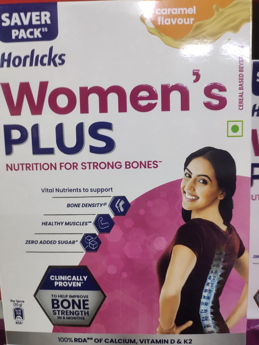 Horlicks women's Plus caramel flavour