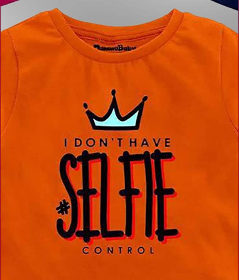 NammaBaby Pack of 3 Girls Cotton Blend T-Shirts ( Multi ) view 2