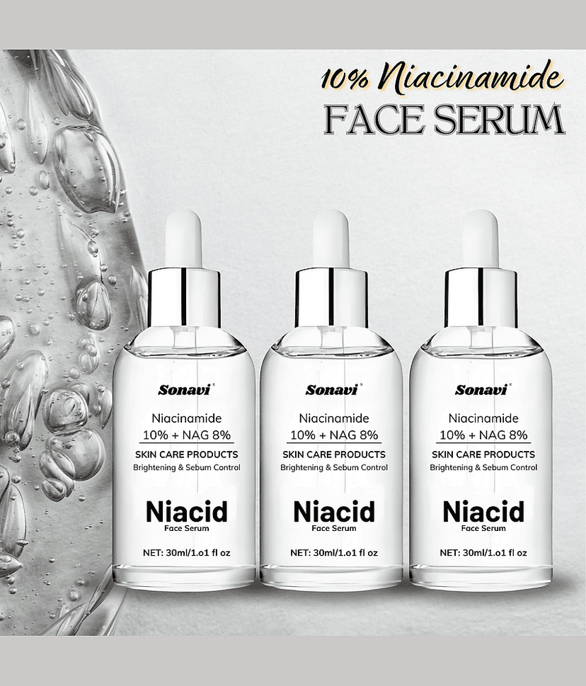 Sonavi Face Serum Niacinamide Spot Removal For All Skin Type ( Pack of 3 )