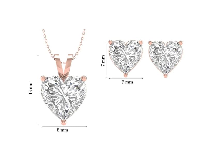 Timeless Heart Solitaire Set view 9