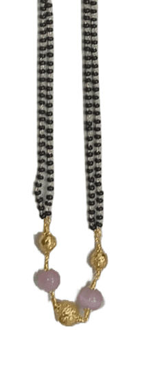 22K Gold Plated Traditional Indian Mangalsutra view 3