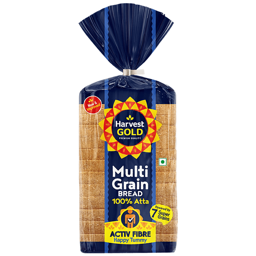 Harvest Gold Bread - Multi Grain, 450 G