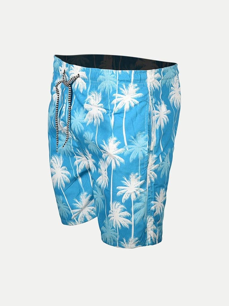 Men Aqua Fashion Printed Beach shorts view 2