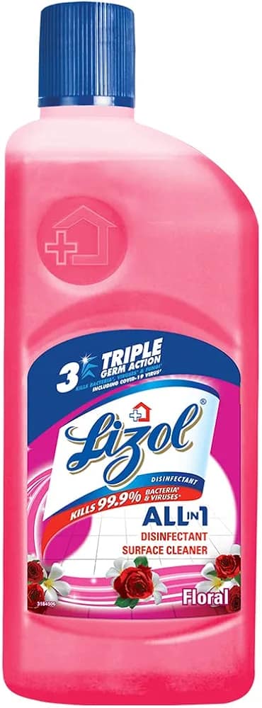 Lizol Disinfectant Surface & Floor Cleaner Liquid - Floral, 500 ml