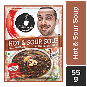 Chings Secret Hot & Sour Veg Soup, 55 g