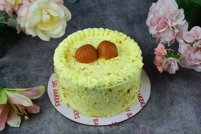 Gulabjamun Cake 500gms