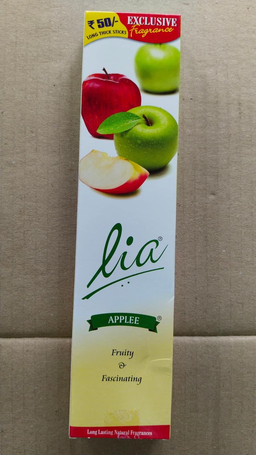 Lia applee fruity and fascinating