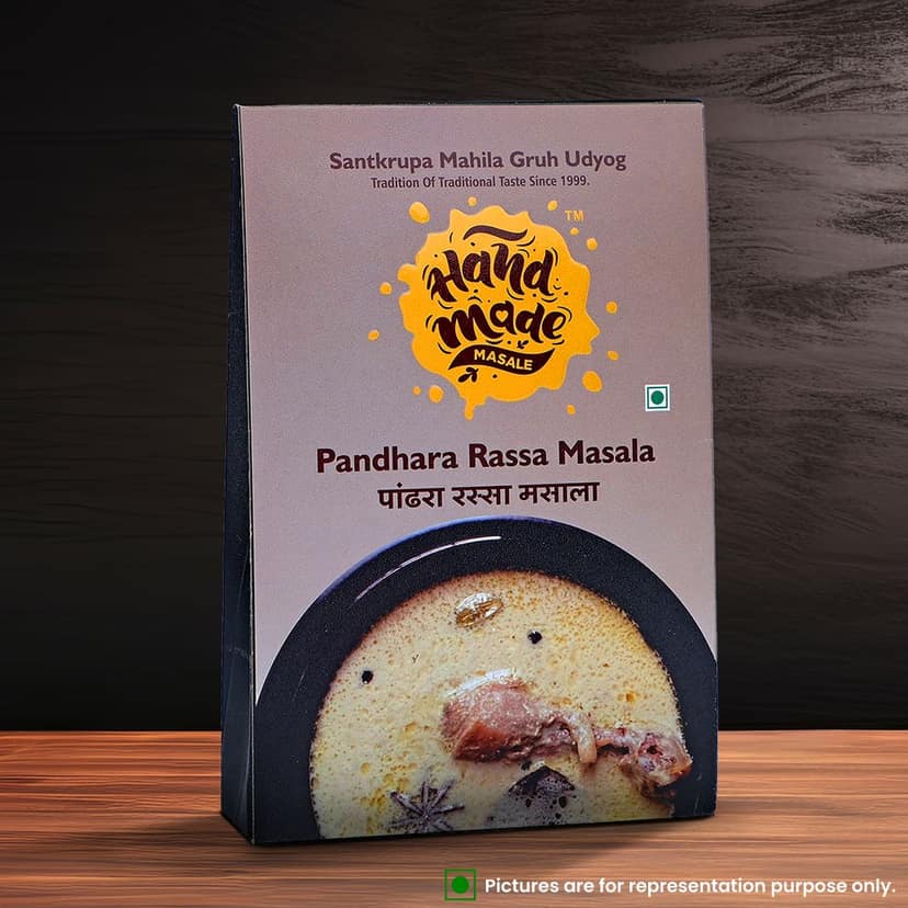 Handmade Masale Pandhara Rassa Masala Online at Best Price in India