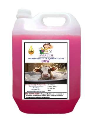 Swacch Shampoo Specially Formulated for Cow (5 Litre) Rose