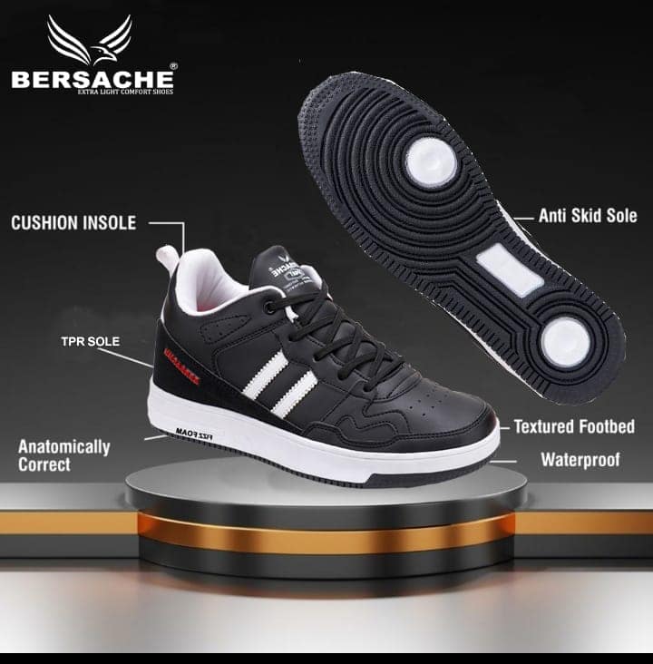 Bersache Sneaker, Loafers ,Casual With Extra Comfort Sneakers For Men's view 4