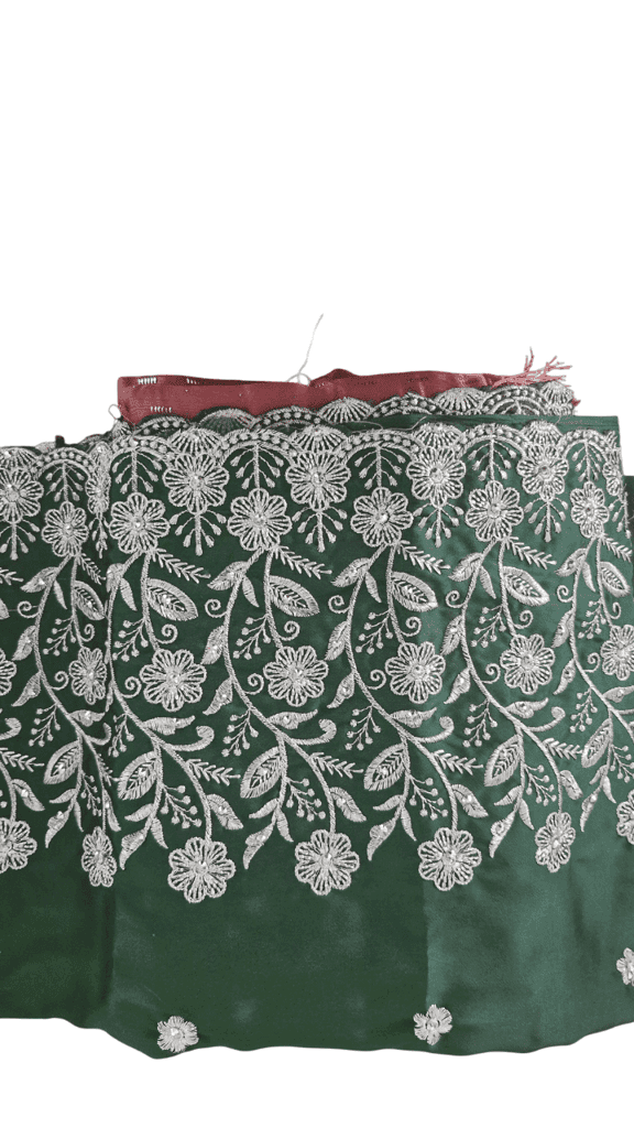 Georgette Saree With Blouse Piece | Latest Bollywood Designer Saree Collection | Indian Ethnic Wear | Sari For Women | 5.5 Meter with combined blouse view 4