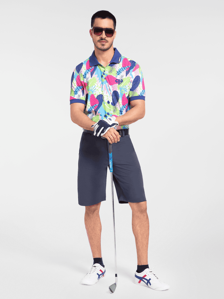 AH Ultra – Botanical Rush Polo view 5