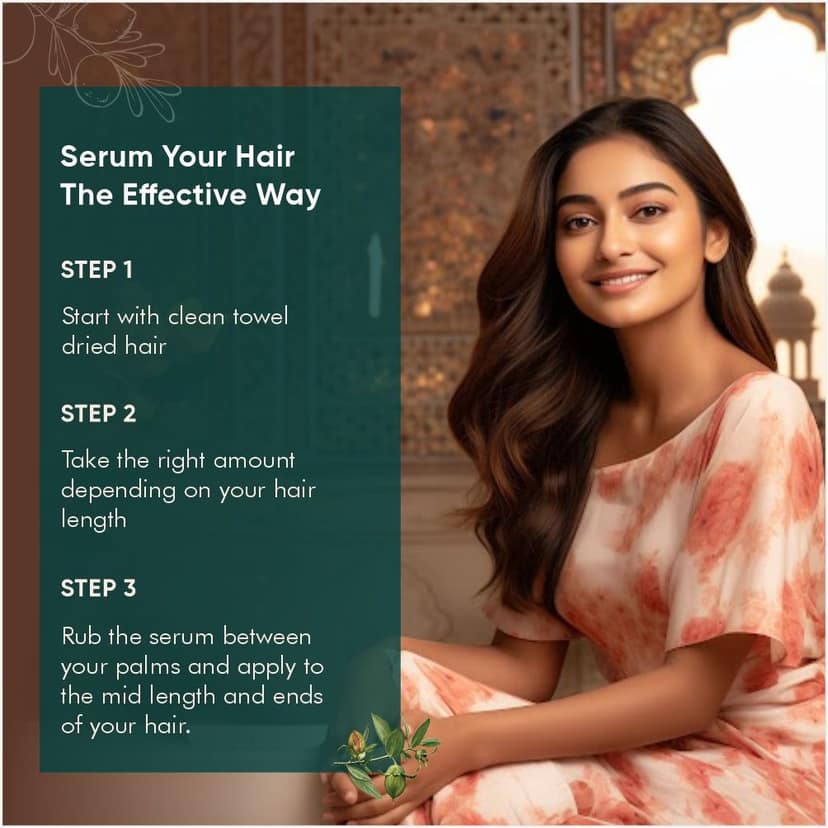 Organic Moroccan Argan Oil & Keratin Hair Serum view 7