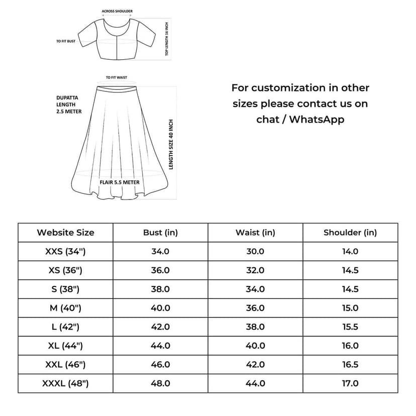 Handblock Printed Cotton Lehanga with Mulmul Dupatta and Kurta Pyjama Combo (Size: 32-46) Red Color-1516 view 2