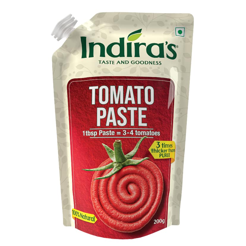 Indira's Tomato Paste 200g(Pack of 10)