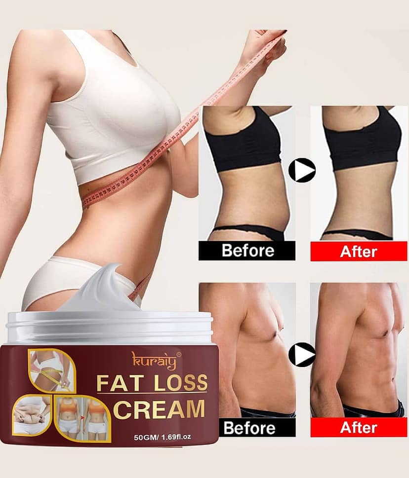 KURAIY Pure Ginger Essential cream 50gm,Weight Loss cream