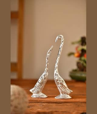 FASHION BIZZ Bird Showpiece 19 cm - Pack of 1