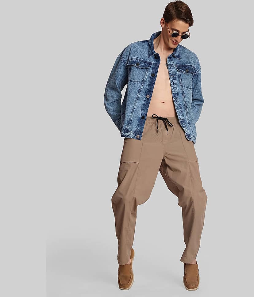 Bene Kleed Relax Men's Cargos - Beige ( Pack of 1 ) view 6