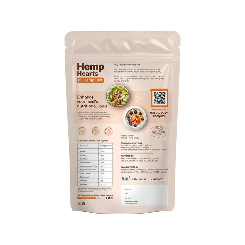 Hemp Hearts - The Ultimate Seed for Premium Nutrition view 2