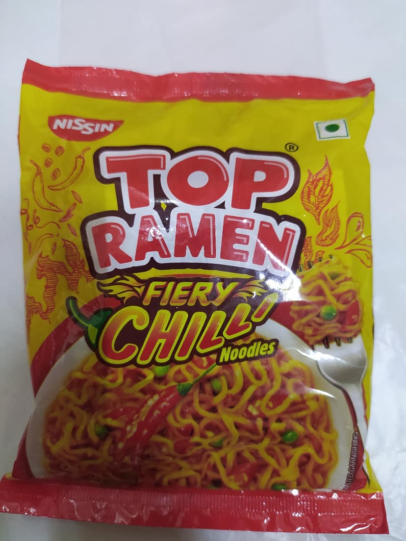Nissin Top Ramen Fiery Chill Noodles