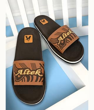 Altek Olive Men's Thong Flip Flop