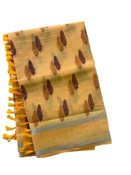 Linen Saree