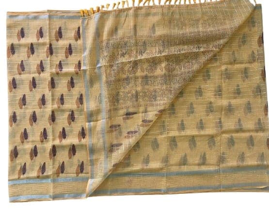 Linen Saree view 3