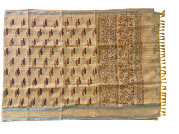 Linen Saree view 4