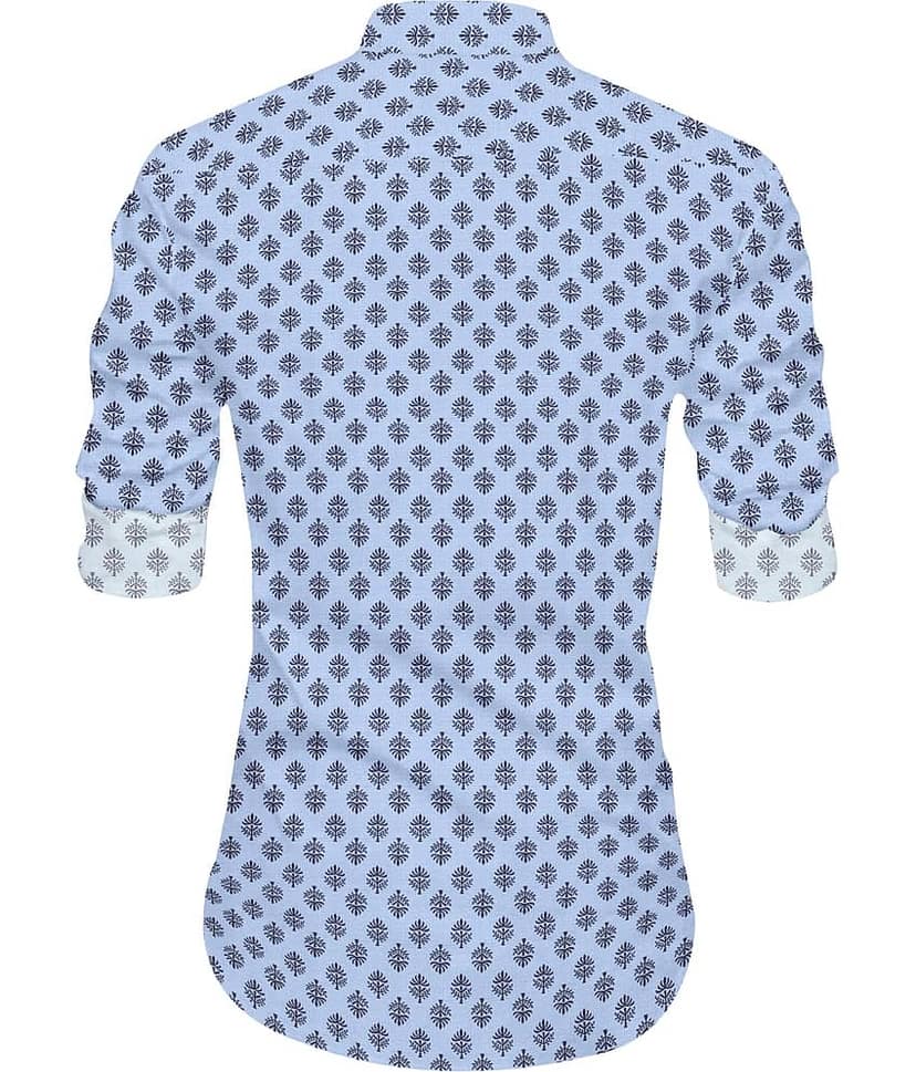 Nofilter Pink Cotton Blend Men's Regular Kurta ( Pack of 1 ) view 2