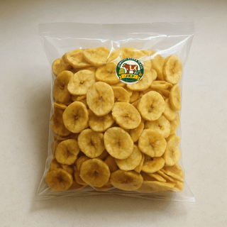 Jomothi Korra Plaza's crispy banana chips