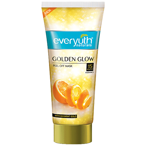 EVERYUTH GOLDEN GLOW PEEL-OFF MASK 50 GMS