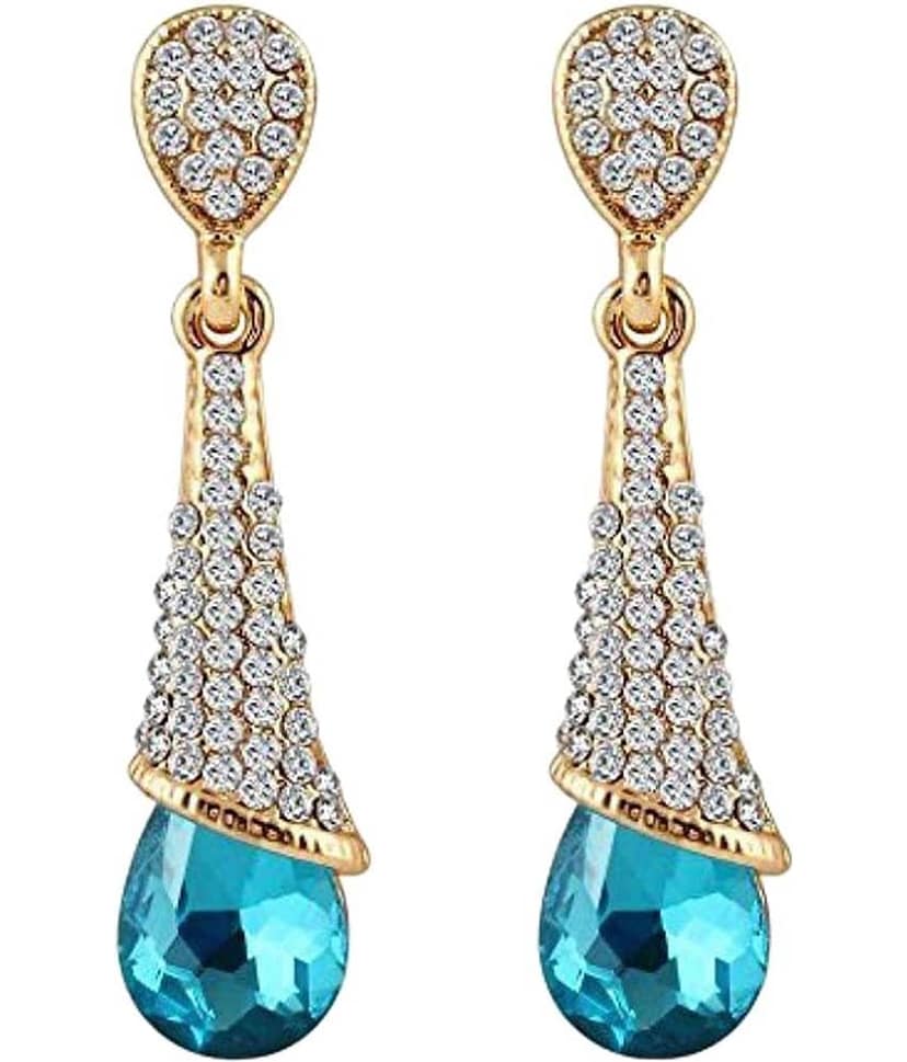 Youbella Multicolor Hanging Earrings
