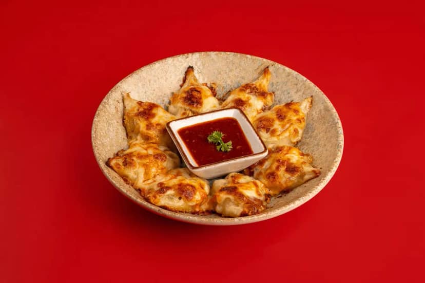 Chicken Cheesy Momos (must Try)