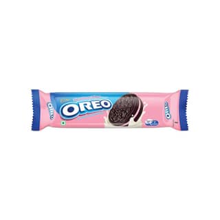Cadbury Oreo Strawberry Flavour Cr me Sandwich Biscuit