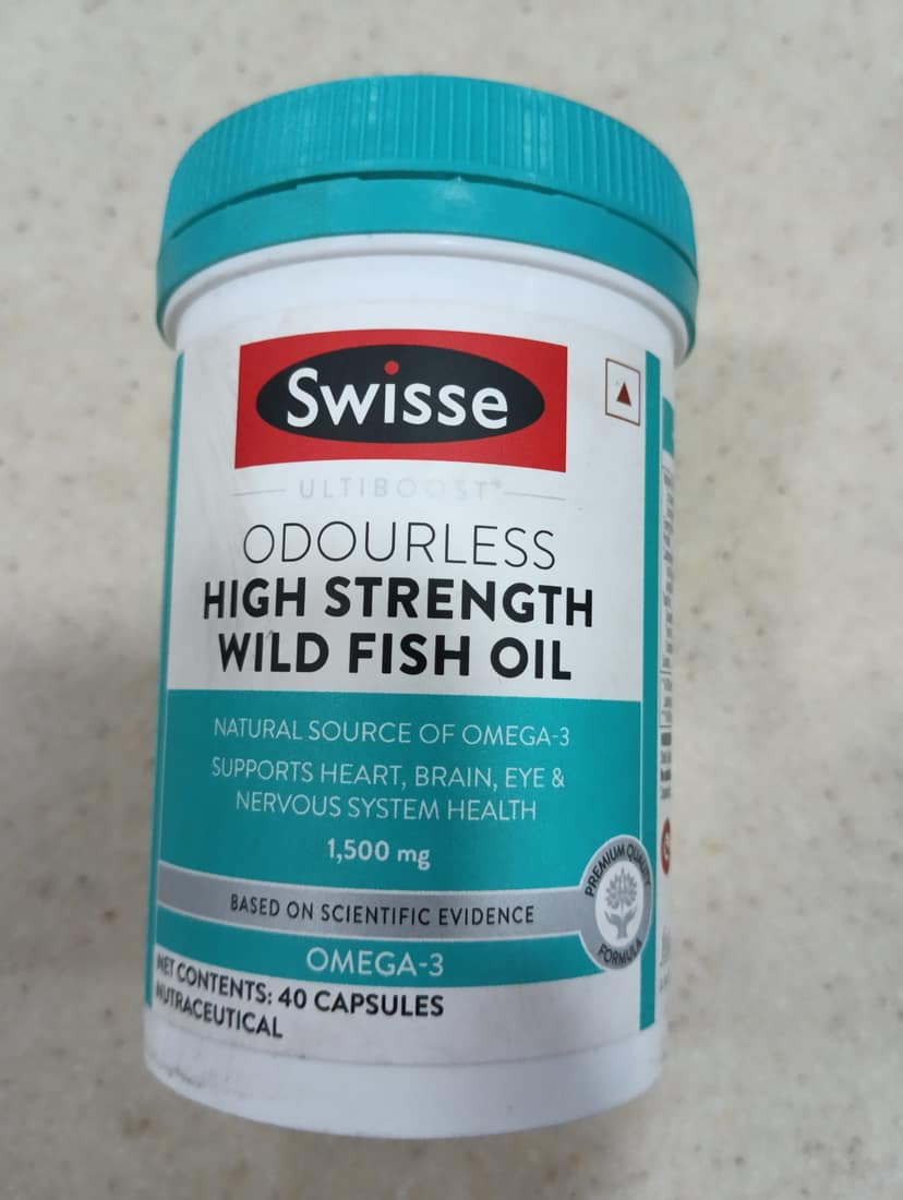 Swisse Odourless High strength Wild fish oil