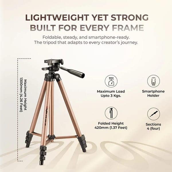 Digitek DTR 420LW Tripod With Holder view 3