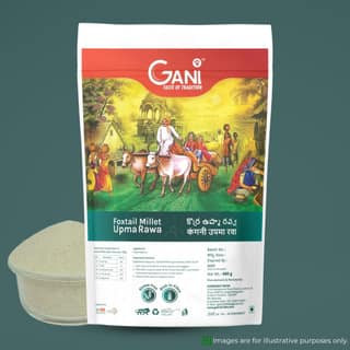 Gani Foxtail Millet Upma Rawa - 450g I Gluten-Free and Rich in Fiber