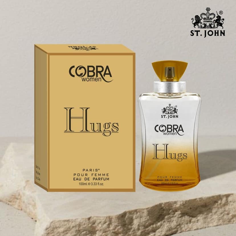 ST.JOHN Cobra Hugs Paris Perfume for Women| Eau de Parfum| Long Lasting Womens Perfume| Date Night Fragrance Body Spray for Women (100ml) view 5