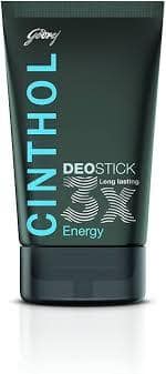 Cinthol Energy - Deostick For Men, Cream Based Deodorant, 40 G