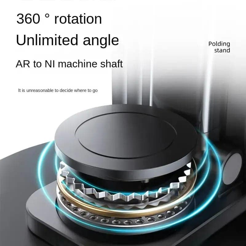 JAIKSON ™ 8124 Portable Phone & Tablet Stand 360 Rotating Aluminum Foldable Desk Organizer Mobile Holder view 7