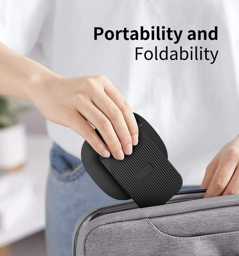 JAIKSON ™ 8124 Portable Phone & Tablet Stand 360 Rotating Aluminum Foldable Desk Organizer Mobile Holder view 9