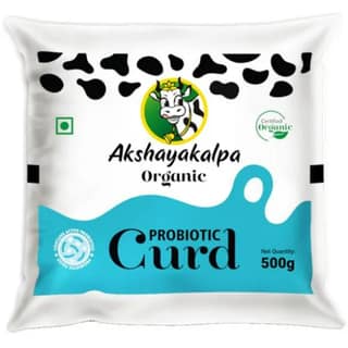 Akshayakalpa - Organic Probiotic Curd, 500 grams