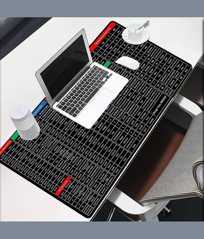 SKYVILLA NEW Mouse pad Large Rubber Base Mice Smooth Cloth Desk Mat